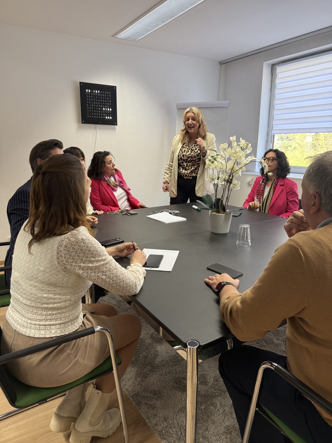 Nicole Miriam Reimers bei einem Training mit Teilnehmenden